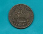 DISNEY 1950s CHICKEN of the SEA PIRATE SHIP MERMAID DISNEYLAND LUCKY COIN TOKEN