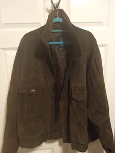 Towncraft Leather  Jacket Size 2XL Brown - Picture 1 of 2