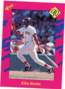 1990 CLASSIC PINK UPDATE #T8 - ELLIS BURKS - BOSTON RED SOX - FREE SHIPPING! 