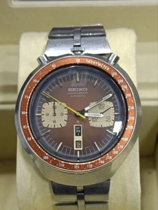 Seiko 6138-0040 Bullhead Automatic Chronograph Men's Watch - Picture 1 of 8