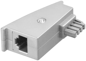 TAE RJ45 Adapter für DSL Router TAE F Stecker > RJ45 Buchse Adapter Patchkabel - Bild 1 von 1