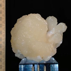 Stilbite Zeolite crystal cluster natural globular mineral specimen 0.25kg - Bild 1 von 8