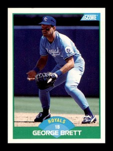 1989 Score George Brett #75A