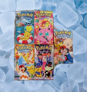 Vintage Pokemon VHS Lot of 5 Pioneer Video VHS 1997 - Picture 1 of 6