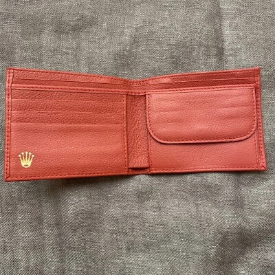 New Rolex AD Gift Wallet Signature Red Leather 0060.02.34 - Image 1 of 4