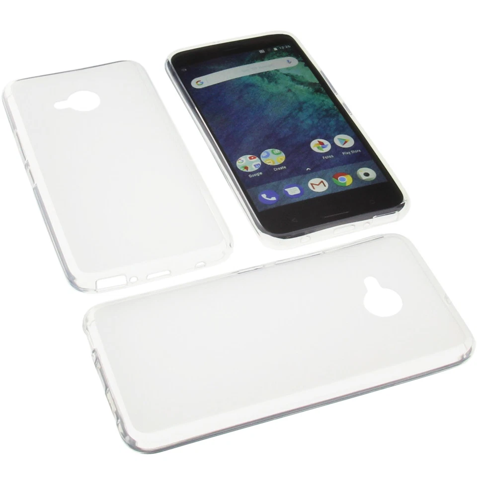 Custodia per HTC U11 Life Custodia Cellulare TPU Gomma Custodia Trasparente - Immagine 1 di 4