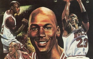 1998 Sports Exposure Postcard Michael Jordan Chicago Bulls Basketball - Picture 1 of 2