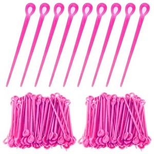 180PCS Hair Roller Pins Plastic Locking Tools for Hair Curling & Styling Pink - Picture 1 of 7