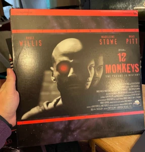 12 Monkeys LASERDISC Letterboxed Edition (1996 )Brad Pitt Bruce Willis - Picture 1 of 8
