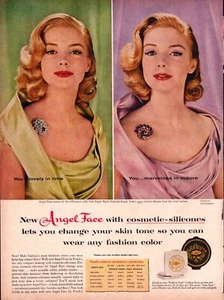 Vintage Print Ad -1960 Pond's Angel Face Cosmetics - Picture 1 of 1