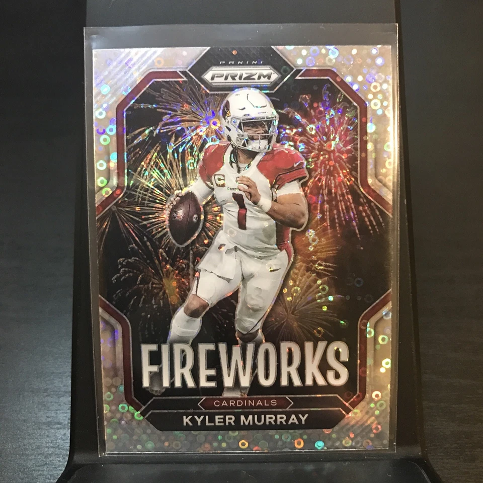 2022 Panini Prizm Football Fireworks Silver DISCO Kyler Murray Cardnials #F-6 - Image 1 of 4