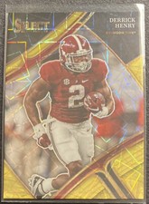 2023 Panini Select Draft Picks - Derrick Henry Gold Lazer Prizm Field Level #143