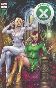 Jeans X-Men taglia gigante grigio + Emma Frost #1 variante Kael Ngu fumetto sconosciuto 2020 - Foto 1 di 1