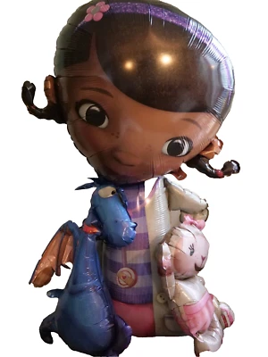 Doc McStuffins Giant Air walker Foil Balloon Disney 46 in TALL Helium or Air - Image 1 of 4