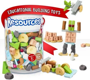 Nature-Inspired Unique Reggio Emilia Learning Toys, Preschool Resources - Picture 1 of 6