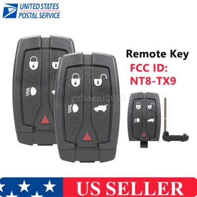 2 Para 2008 2009 2010 2011 2012 Land Rover LR2 Coche Control Remoto Llavero NT8-TX9 Foto 1 de 4