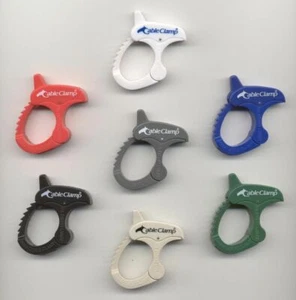 4x Small Cable Clamp Cable Tidy Quick Connect Quick Release Clips Holder Cord - Picture 1 of 4
