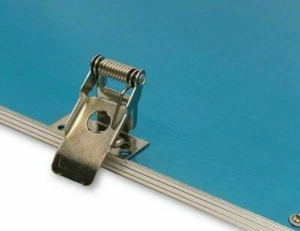 LED Panel Halterung Montageclips Befestigungsklammern 12er Set für Panel - Bild 1 von 6