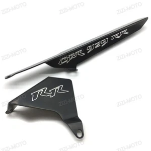  Brand New Black Motorcycle Chain Guards Cover Fit For Honda CBR929RR 2000-2001 - Picture 1 of 6