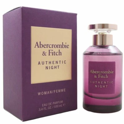 Abercrombie & Fitch Authentic Night Woman 100 ml Eau de Parfum EDP - Bild 1 von 2