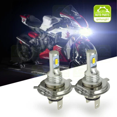 Kit de faros LED H4 bombillas para moto Suzuki DR200SE DR650SE DRZ125 DRZ400S Foto 1 de 4
