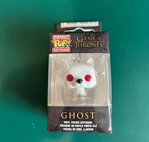 Funko Pop Pocket Ghost Game Of Thrones GOT Keychain Mini Pop Rare New  - Picture 1 of 1