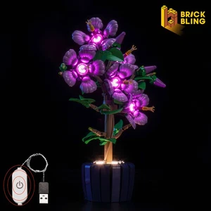 Juego de luces LED BrickBling para LEGO The Botanical Collection Hibiscus 10372 - Imagen 1 de 7