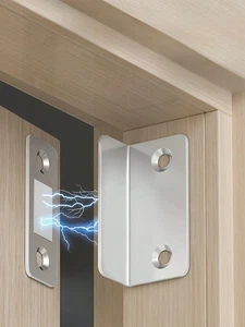 Strong Magnet Steel Catch Latch For Door Closet Cabinet Cupboard Closer UK - Picture 1 of 11