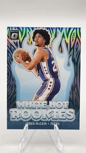 2024-25 Panini Donruss Optic - White Hot Rookies Jared McCain #2 Holo Prizm (RC) - Picture 1 of 2