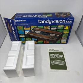 Radio Shack Tandyvision One Intellivision Console Box Only And Inserts And Man