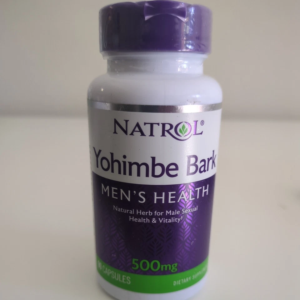 Natrol Yohimbe кора 500 мг мужское здоровье, 90 капсул  - Изображение 1 из 3