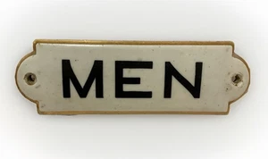 Antiguo letrero de porcelana UPW Union Porcelain Works Greenpoint Brooklyn NY EE. UU. PARA HOMBRES - Imagen 1 de 17