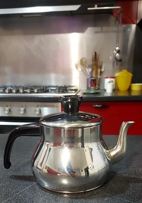 Teiera Imco In Acciaio Inox Anni 90 - Immagine 1 di 4