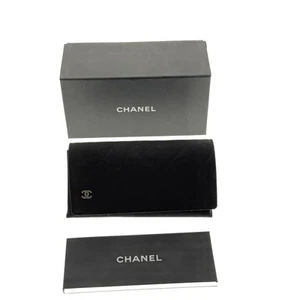 NUEVO AUTÉNTICO ESTUCHE/CAJA/FOLLETO GAFAS DE SOL CHANEL ACOLCHADO LOGOTIPO CC - Imagen 1 de 3