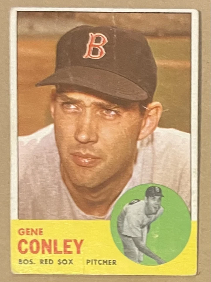 Tarjetas de béisbol Topps 1963, uso para relleno, elige tu tarjeta. Foto 1 de 1