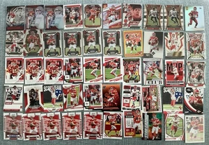 Patrick Mahomes 50 Card Lot-Select-Optic-Prizm-Inserts-Mosaic-Parallels-Chiefs - Picture 1 of 4