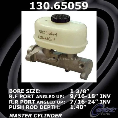 For Ford F-250 Super Duty F-350 F-450 E-550 Centric Brake Master Cylinder CSW - Image 1 of 3