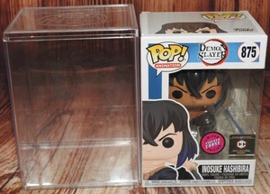 Funko Pop! Calice in vinile Demon Slayer 875 Inosuke Hashibira floccato inseguimento + custodia - Foto 1 di 12