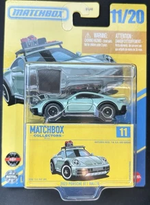 Matchbox Collectors 2025 2023 Porsche 911 Rallye Green - Picture 1 of 1