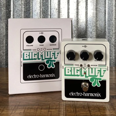 Electro-Harmonix EHX Big Muff PI Tone Wicker Distortion Guitar Effect Pedal - Image 1 of 4