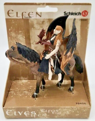 Figura de acción de fantasía Sura El Lost One Elfen Schleich Elf caballo y dragón 70406 Foto 1 de 4