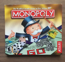 Monopoly - Atari 2001 (PC,CD ROM) 3D version -  (E) Everyone - Windows 95/98