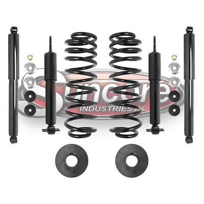 1997-2002 Ford Expedition Rear Air to Coil Spring Conversion with 2WD Gas Shocks Foto 1 de 4