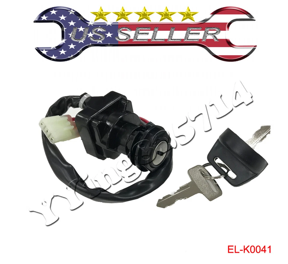 Ignition Key Switch for Suzuki Quadsport Z250 LTZ250 2x4 2004-2009 - Image 1 of 1