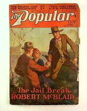 Popular Magazine Pulp Mar 3 1928 Vol. 89 #4 PR Low Grade