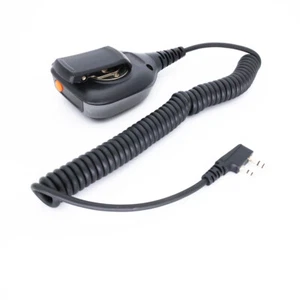 2 Pin PTT Remote Mic Handheld Waterproof Speaker Microphone For Baofeng/Kenwood - Zdjęcie 1 z 5