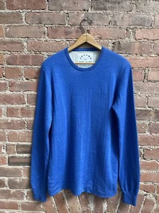 Marc By Marc Jacobs Men’s Sweater, Sz Small, Blue 100% Cashmere Double Layer - Picture 1 of 9
