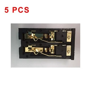 5pcs - DUAL BANTAM JACKS GOLD PLATED - SI-BJ-0223A-3 - Picture 1 of 4
