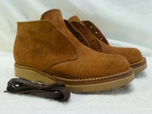 Raras Botas de Servicio Viberg 2040 Últimas Resistentes Envejecidas Ladridas Roughout para Hombre EE. UU. 7D $785 - Imagen 1 de 12