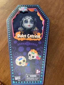 New Little Bebops Day Of The Dead Series Dulce Catrina 10” Doll Silver Hair - Picture 1 of 4